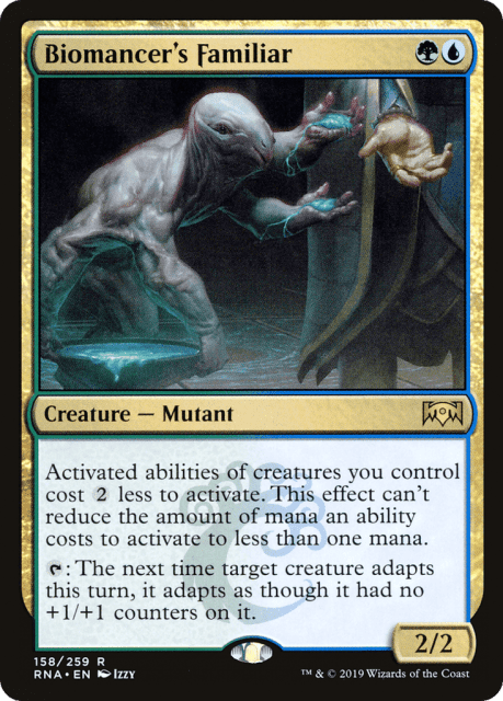 Biomancer's Familiar (158) — Ravnica Allegiance