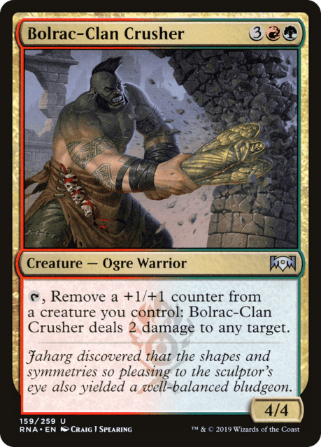 Bolrac-Clan Crusher (159) — Ravnica Allegiance