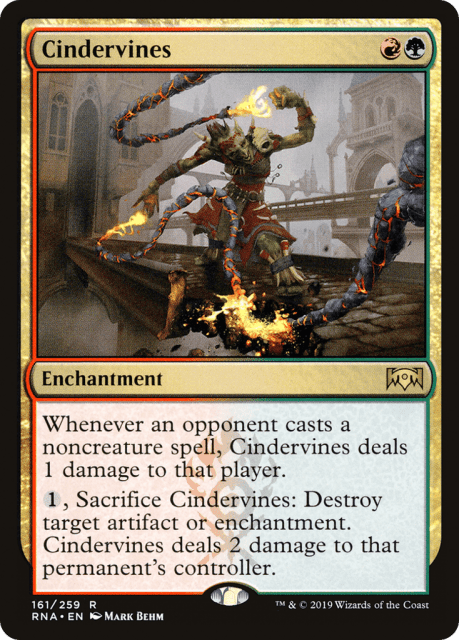 Cindervines (161) — Ravnica Allegiance