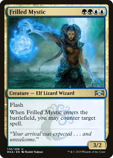 Frilled Mystic (174) — Ravnica Allegiance