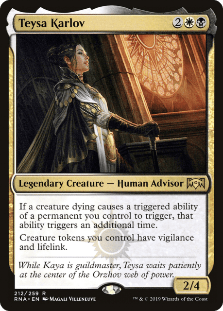 Teysa Karlov (212) — Ravnica Allegiance