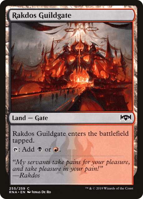 Rakdos Guildgate (255) — Ravnica Allegiance