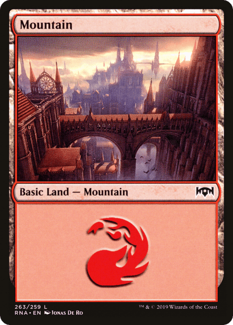 Mountain (263) — Ravnica Allegiance