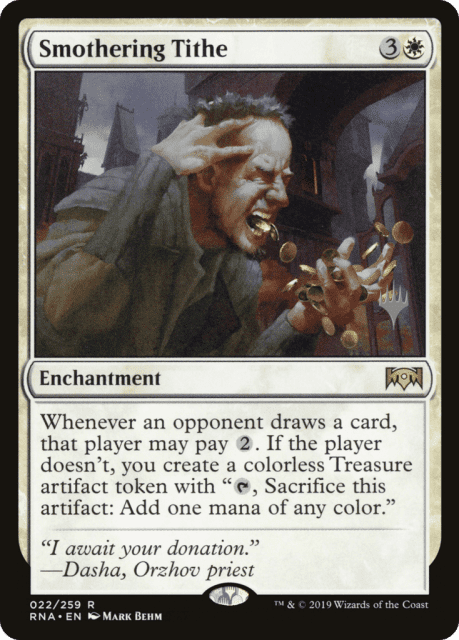 Smothering Tithe (22) — Ravnica Allegiance Promos