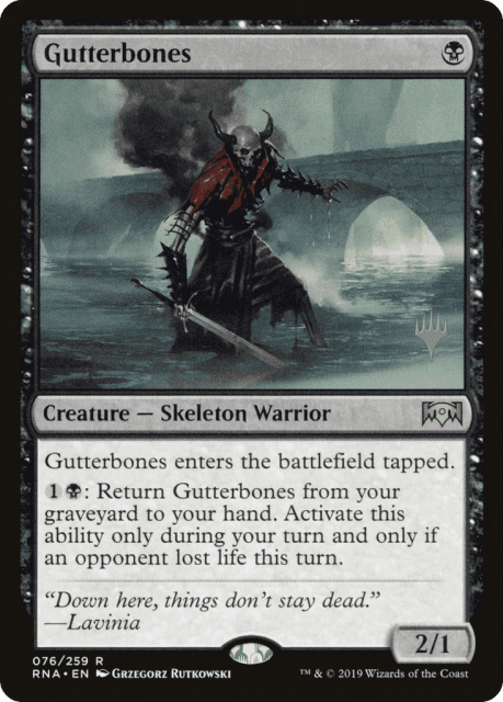 Gutterbones (76) — Ravnica Allegiance Promos