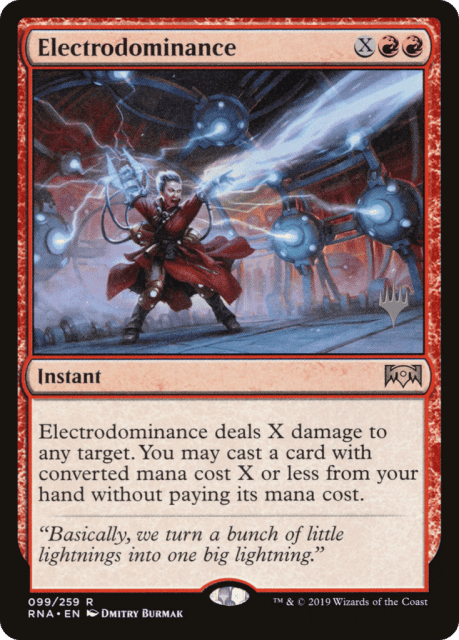 Electrodominance (99) — Ravnica Allegiance Promos