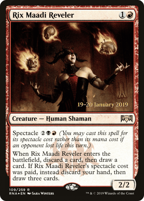Rix Maadi Reveler (109) — Ravnica Allegiance Promos
