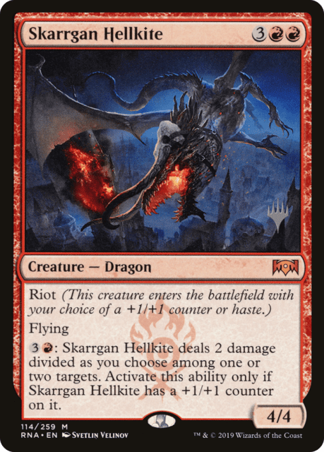 Skarrgan Hellkite (114) — Ravnica Allegiance Promos