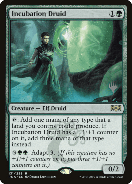 Incubation Druid (131) — Ravnica Allegiance Promos