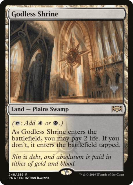 Godless Shrine (248) — Ravnica Allegiance Promos