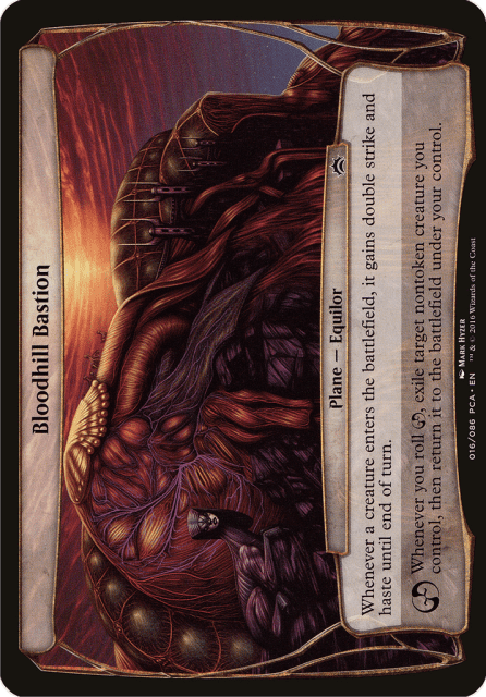 Bloodhill Bastion (16) — Planechase Anthology Planes