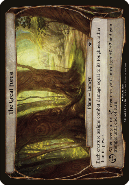 The Great Forest (32) — Planechase Anthology Planes