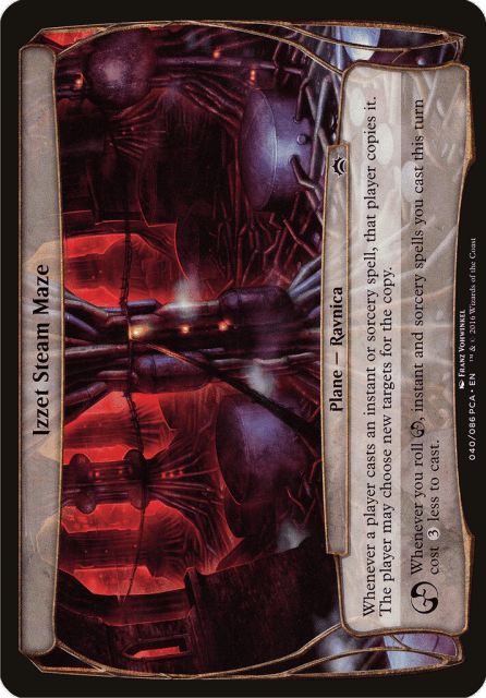 Izzet Steam Maze (40) — Planechase Anthology Planes