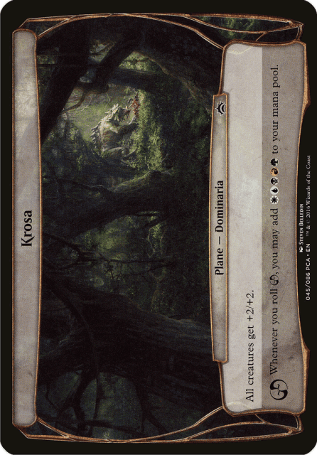 Krosa (45) — Planechase Anthology Planes