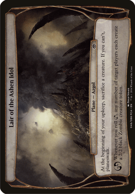Lair of the Ashen Idol (46) — Planechase Anthology Planes