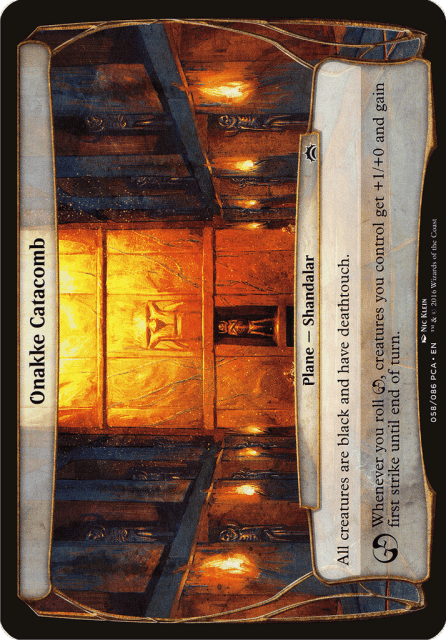Onakke Catacomb (58) — Planechase Anthology Planes