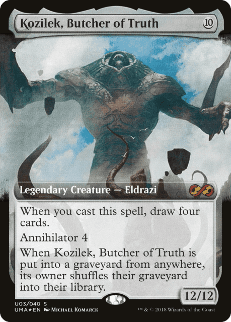 Kozilek, Butcher of Truth (U3) — Ultimate Box Topper