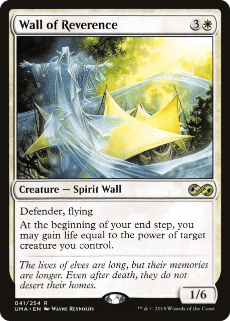 Wall of Reverence (41) — Ultimate Masters