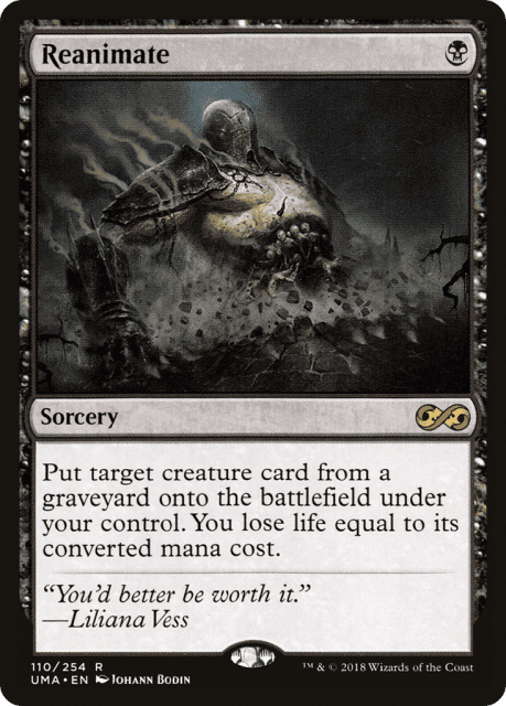 Reanimate (110) — Ultimate Masters