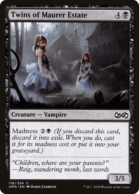 Twins of Maurer Estate (118) — Ultimate Masters