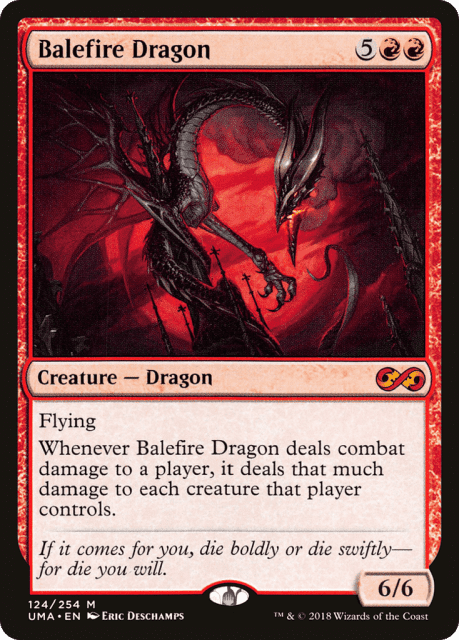 Balefire Dragon (124) — Ultimate Masters
