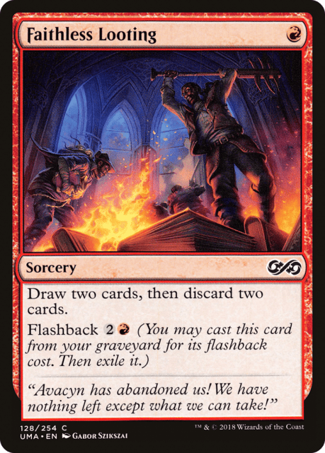 Faithless Looting (128) — Ultimate Masters