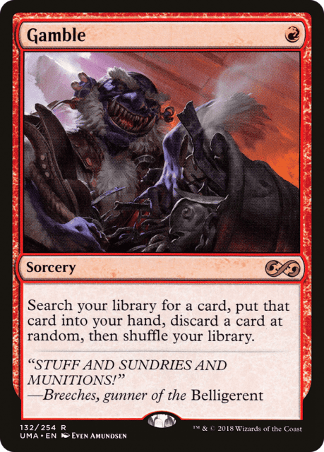 Gamble (132) — Ultimate Masters