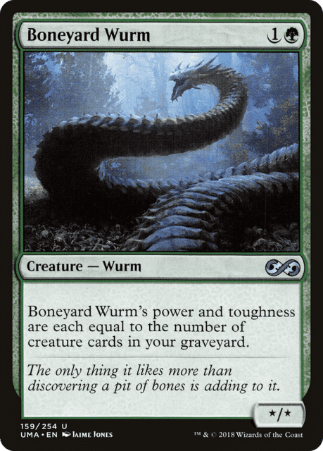 Boneyard Wurm (159) — Ultimate Masters