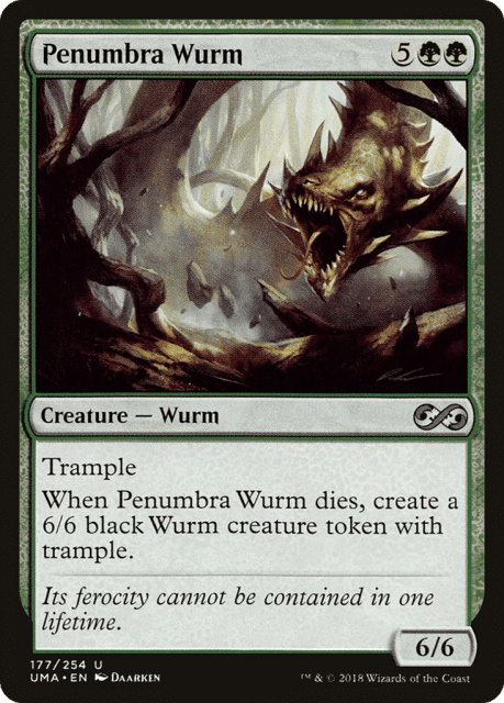 Penumbra Wurm (177) — Ultimate Masters