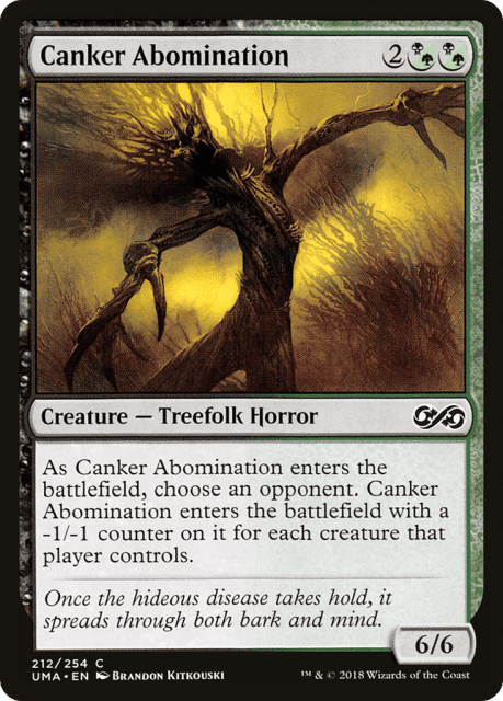 Canker Abomination (212) — Ultimate Masters