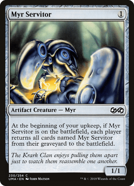 Myr Servitor (230) — Ultimate Masters