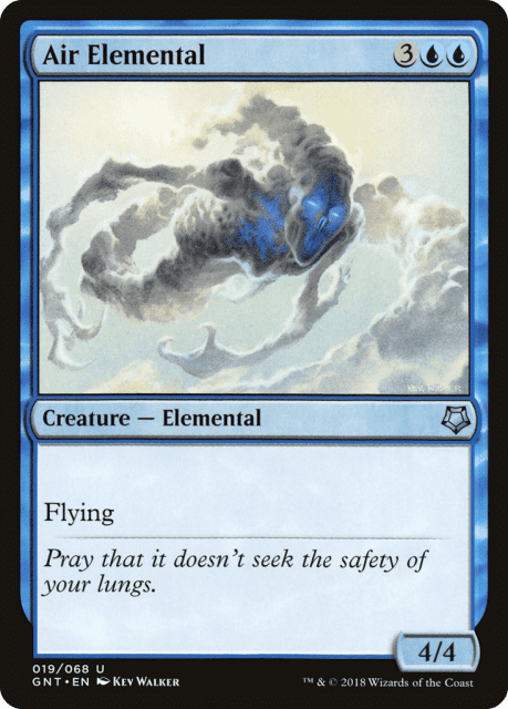 Air Elemental (19) — Game Night