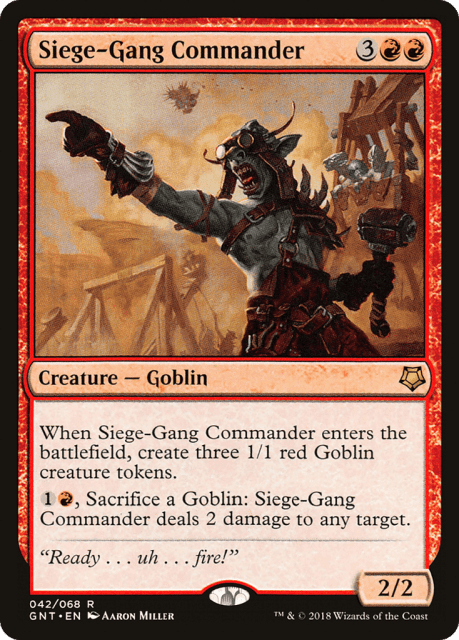Siege-Gang Commander (42) — Game Night