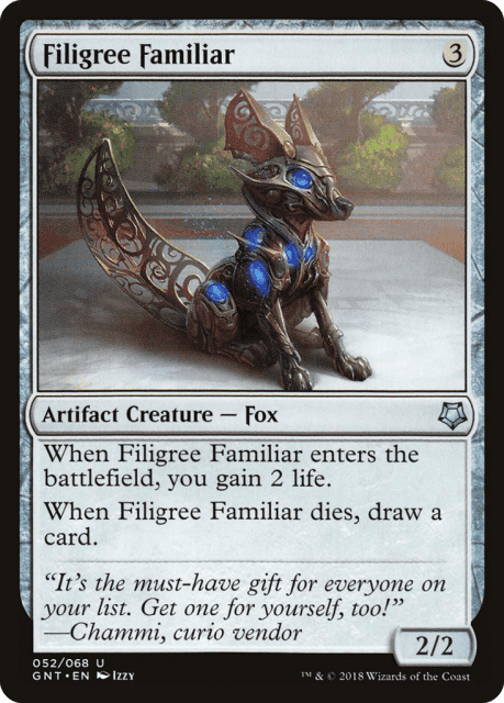 Filigree Familiar (52) — Game Night