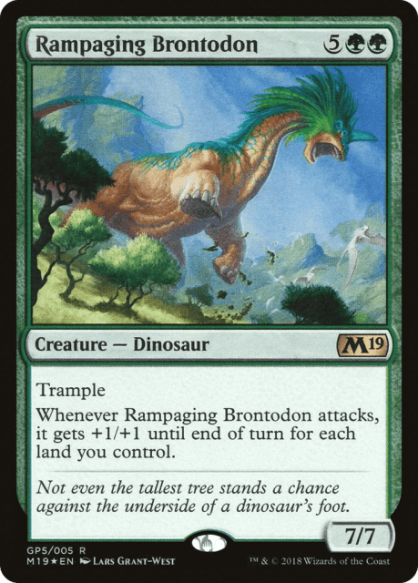 Rampaging Brontodon (GP5) — M19 Gift Pack