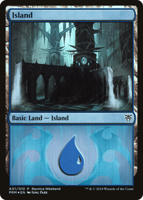 Island (A01) — GRN Ravnica Weekend