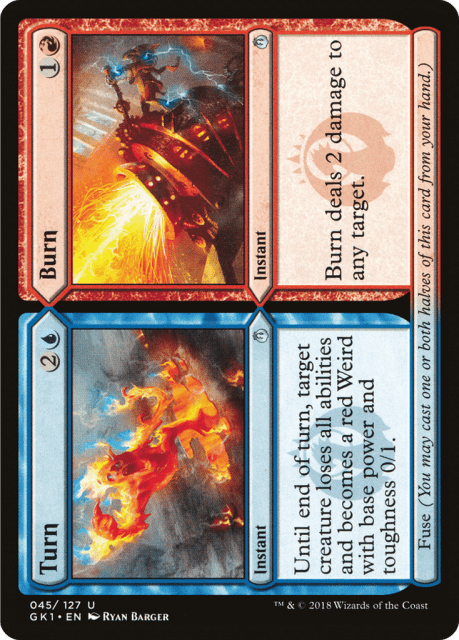 Turn // Burn (45) — GRN Guild Kit