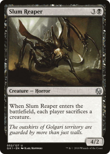 Slum Reaper (52) — GRN Guild Kit