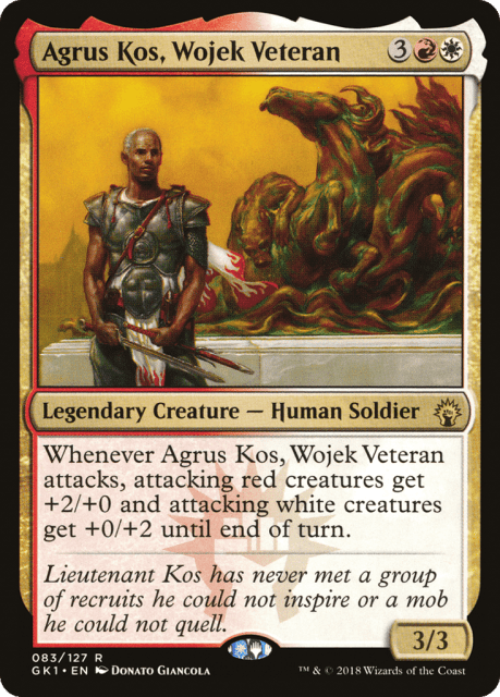 Agrus Kos, Wojek Veteran (83) — GRN Guild Kit