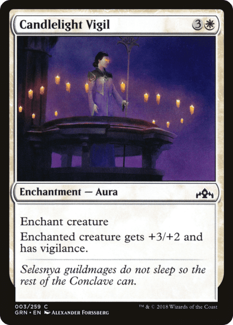 Candlelight Vigil (3) — Guilds of Ravnica