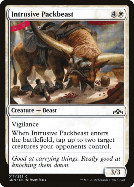 Intrusive Packbeast (17) — Guilds of Ravnica