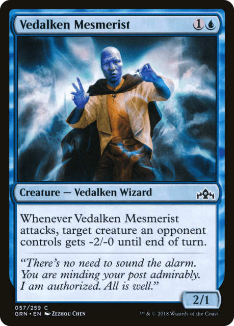 Vedalken Mesmerist (57) — Guilds of Ravnica