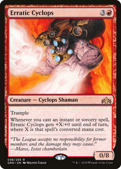 Erratic Cyclops (98) — Guilds of Ravnica