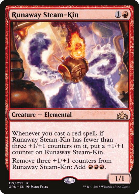 Runaway Steam-Kin (115) — Guilds of Ravnica
