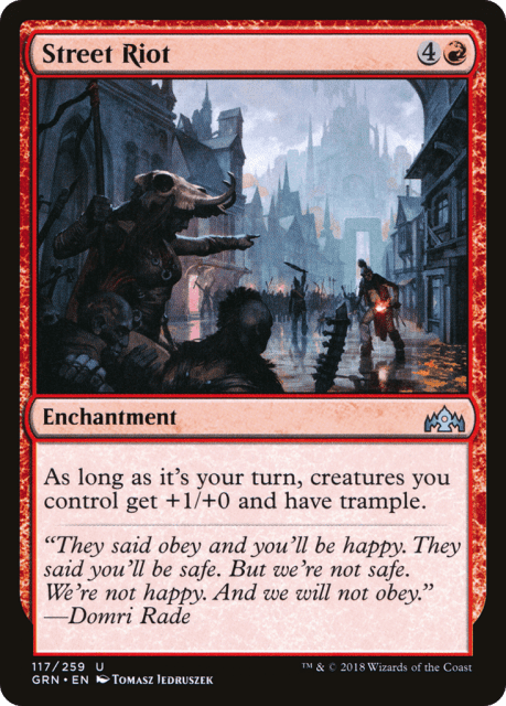 Street Riot (117) — Guilds of Ravnica