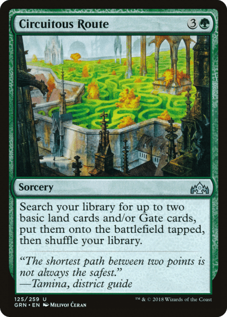 Circuitous Route (125) — Guilds of Ravnica