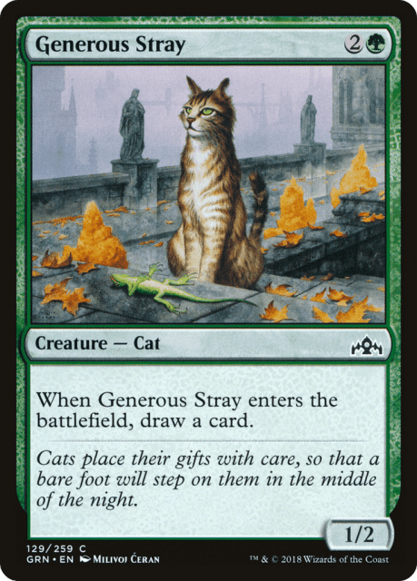 Generous Stray (129) — Guilds of Ravnica