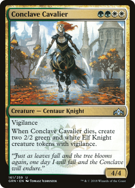 Conclave Cavalier (161) — Guilds of Ravnica