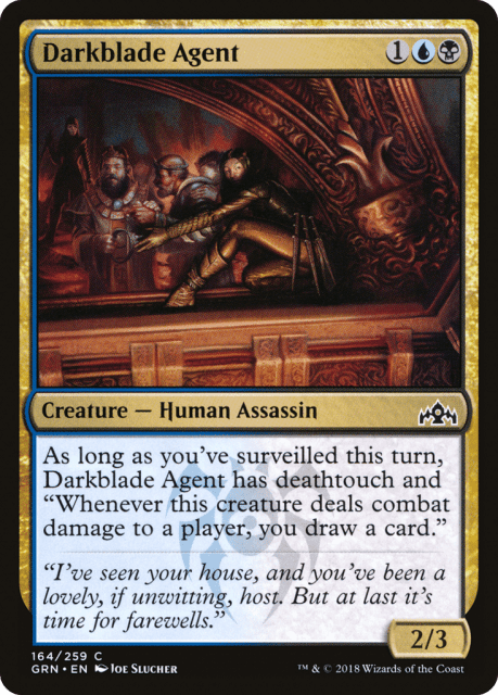 Darkblade Agent (164) — Guilds of Ravnica