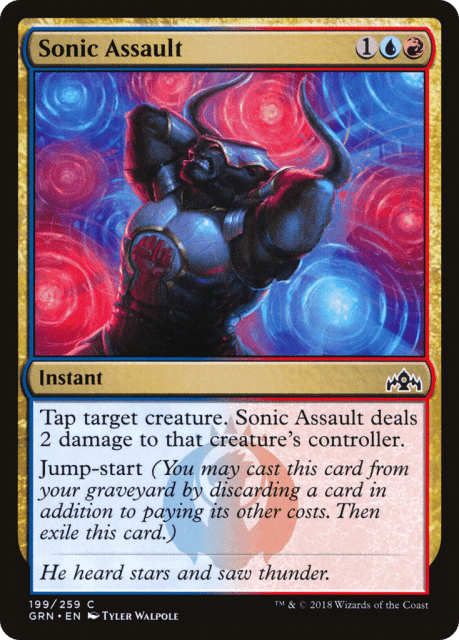Sonic Assault (199) — Guilds of Ravnica